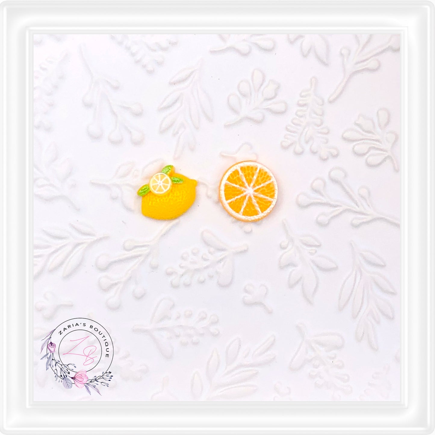 ⋅ LEMONS ⋅ Flatback Resin Embellishments ⋅ 2 Styles ⋅