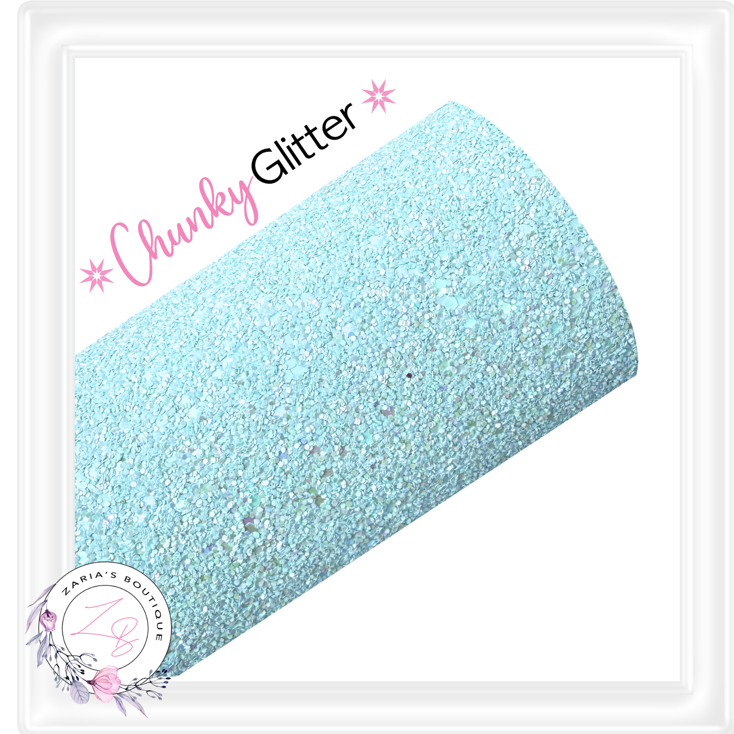 ∙ CHUNKY GLITTER ∙ Light Sky Blue ∙
