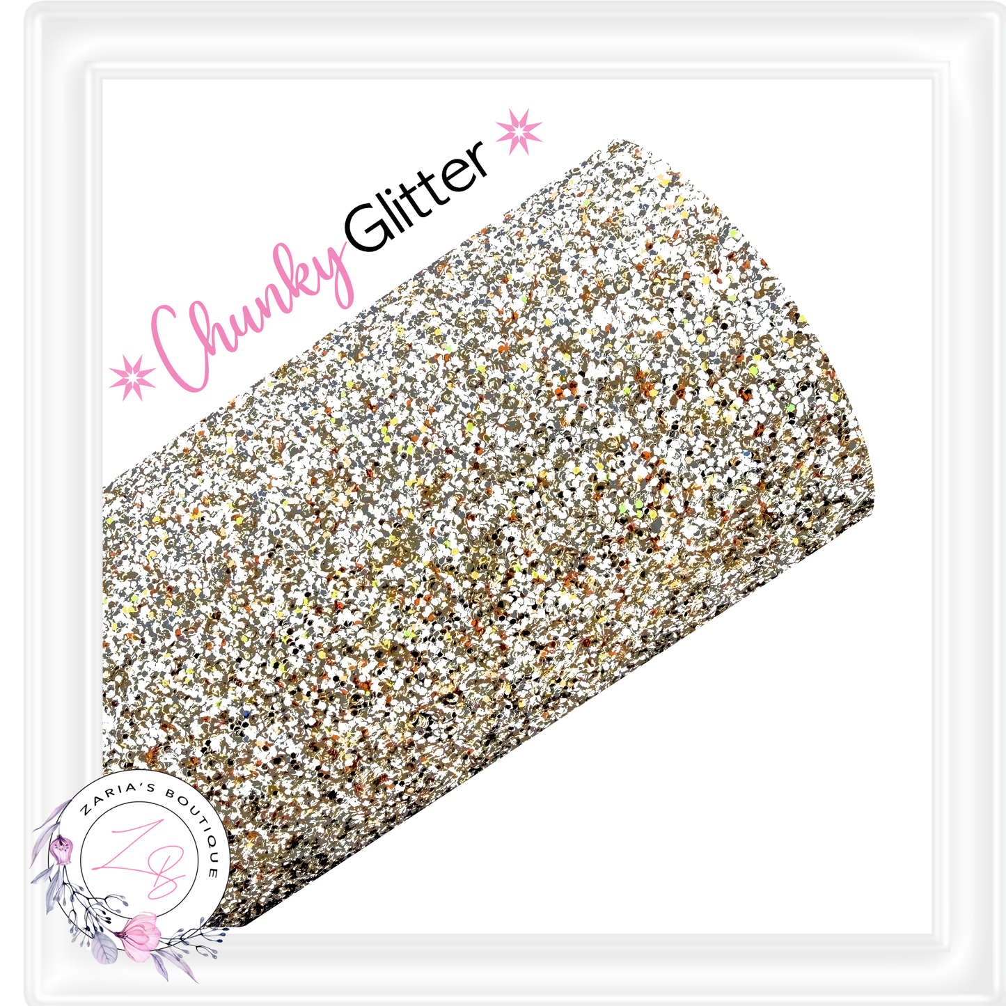 ∙ CHUNKY GLITTER ∙ Moonlit Gold ⋅