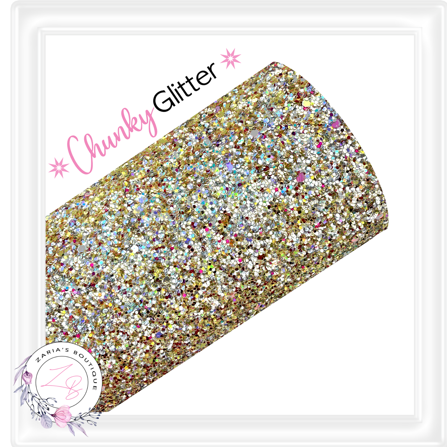 ∙ CHUNKY GLITTER ∙ Golden Jewels ⋅