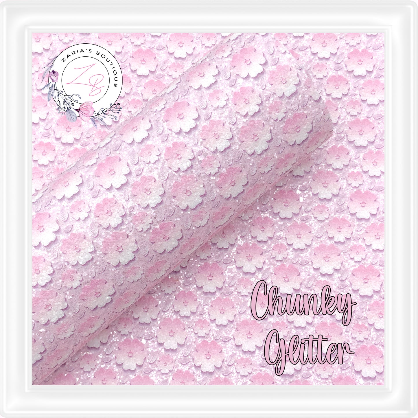 ⋅ Cherry Blossom Chunky Glitter ⋅ 1.2mm ⋅ Pink ⋅