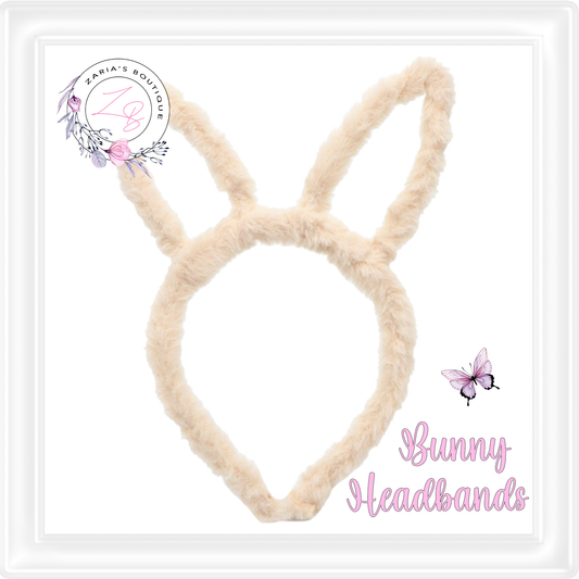 ⋅ Fluffy Bunny Headbands ⋅ Baby Pink ⋅