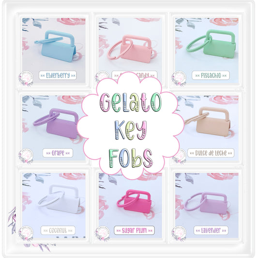 ⋅ Key Fob Keyring Clip Hardware ⋅ Gelato Collection ⋅ 25mm ⋅