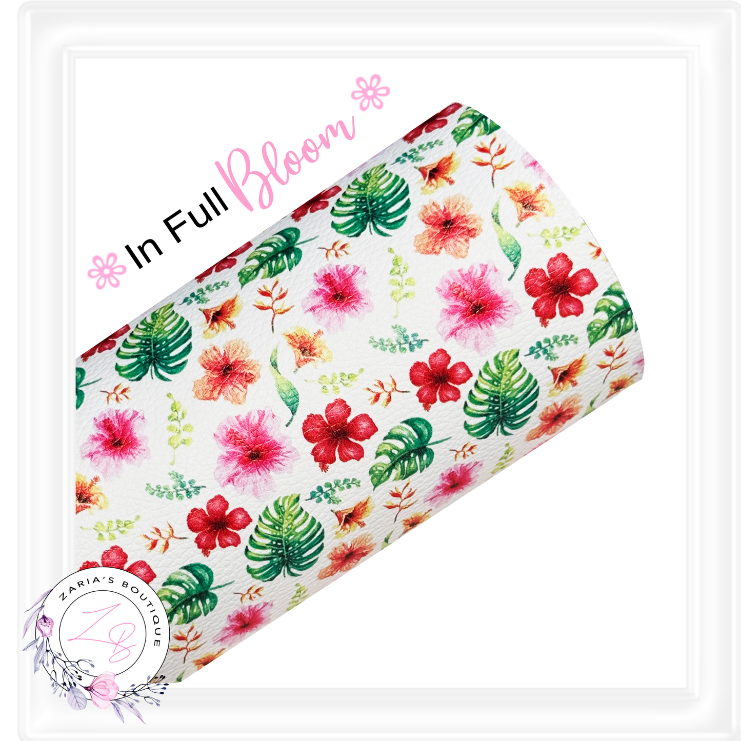 ⋅ In Full Bloom ⋅ Vegan Faux Leather ⋅