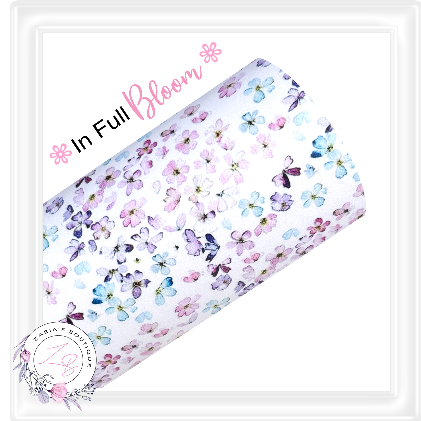 ⋅ In Full Bloom ⋅ Vegan Faux Leather ⋅