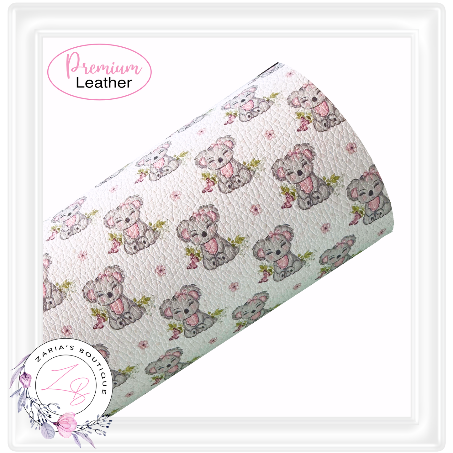 ⋅ Koala Cutie ⋅ Vegan Faux Leather