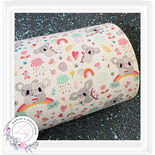 ⋅ Sleepy Koalas ⋅ Premium Faux Leather ⋅ LAST SHEET!