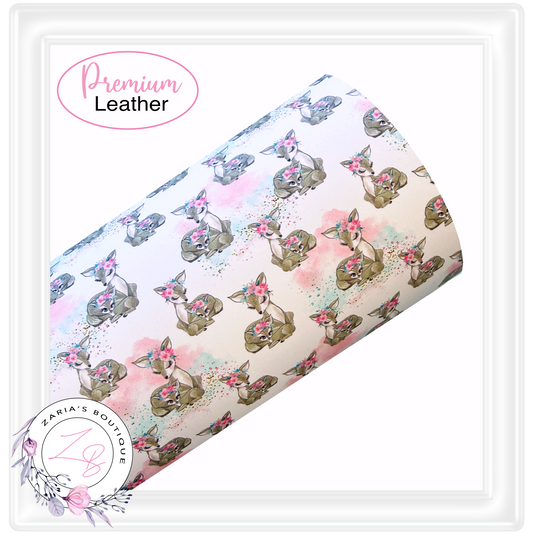 â‹…Â Mumma & Baby Deer â‹… Exclusive Design â‹…Â Silky Smooth Vegan Faux Leather