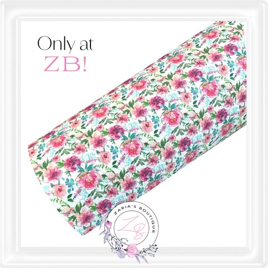 ⋅ Winter Blossom ⋅ Luxury Vegan Faux Leather ⋅