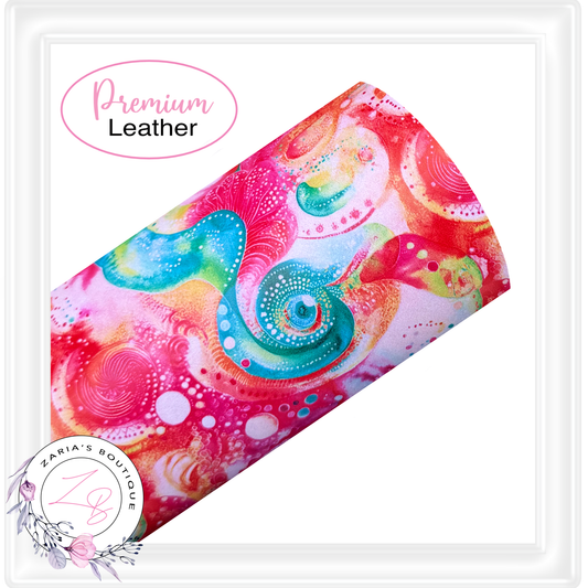 ⋅ Colourful Inks ⋅ Vegan Faux Leather ⋅ 2 Sizes ⋅