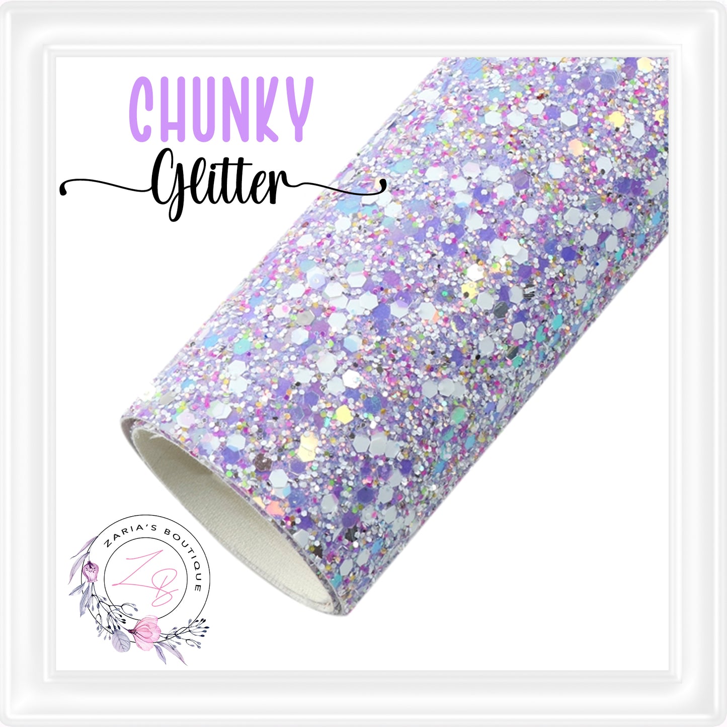 ∙ CHUNKY GLITTER ∙ Purple Sequin Sprinkle ∙