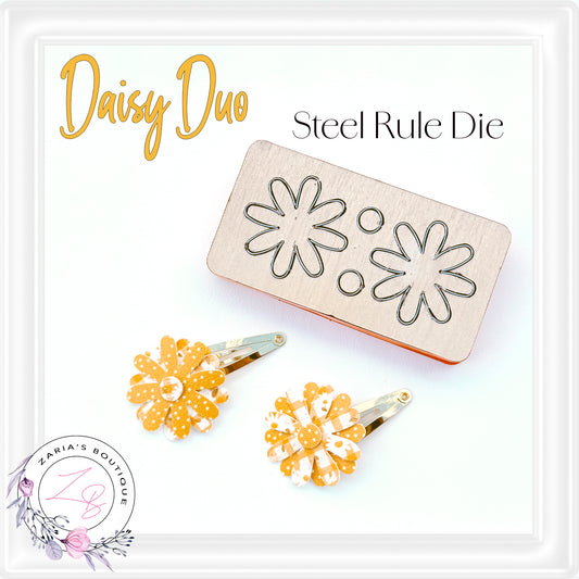 ⋅ Daisy Duo Die ⋅ 4cm ⋅ Steel Rule Cutting Die ⋅