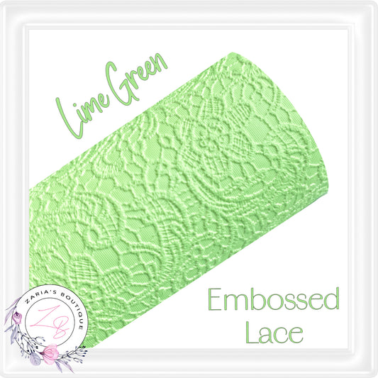 ⋅ Embossed Floral Buttersoft Lace ⋅ Vegan Faux Leather ⋅ Mustard ⋅