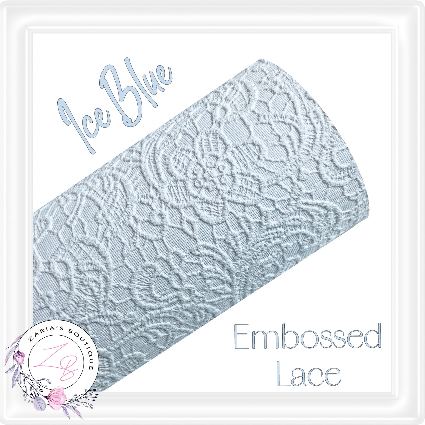 ⋅ Embossed Floral Buttersoft Lace ⋅ Vegan Faux Leather ⋅ Musk Pink ⋅