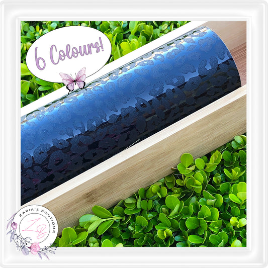 • Metallic Animal Print • Black •