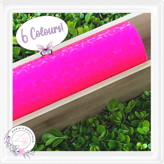 • Metallic Animal Print • Hot Pink •