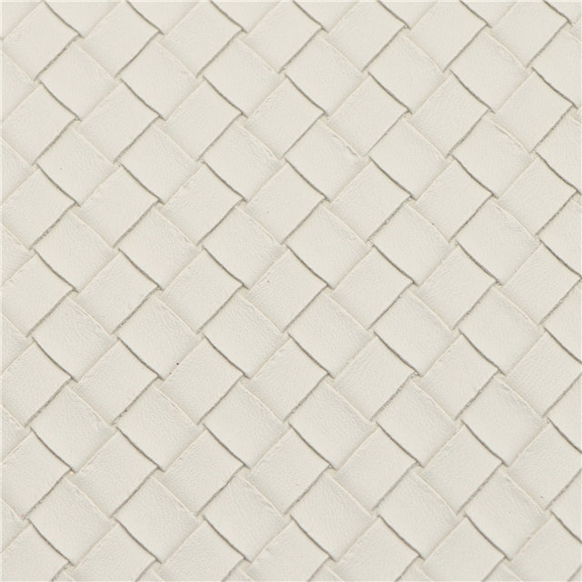 ⋅ Basketweave - Beige ⋅ Textured Vegan Faux Leather ⋅