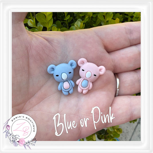 ⋅ Koala's In Cups ⋅ Custom Printed Premium Vegan Faux Leather ⋅