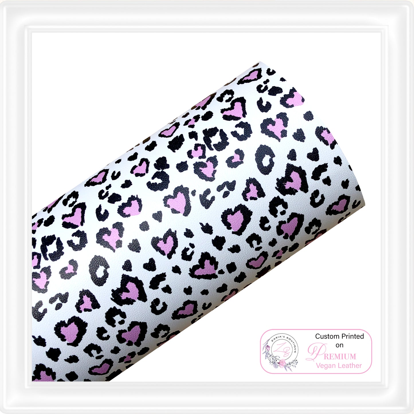 ⋅ Leopard Love ⋅ Exclusive Premium Vegan Faux Leather ⋅