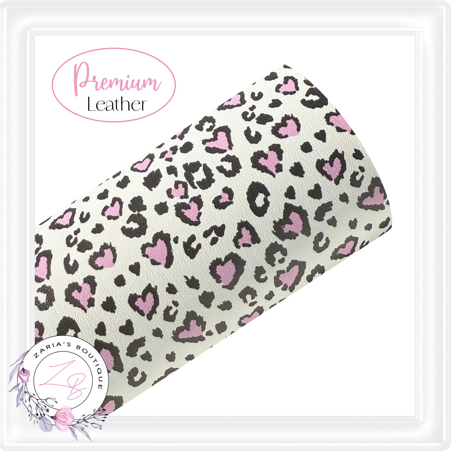 ⋅ Leopard Love ⋅ Exclusive Premium Vegan Faux Leather ⋅