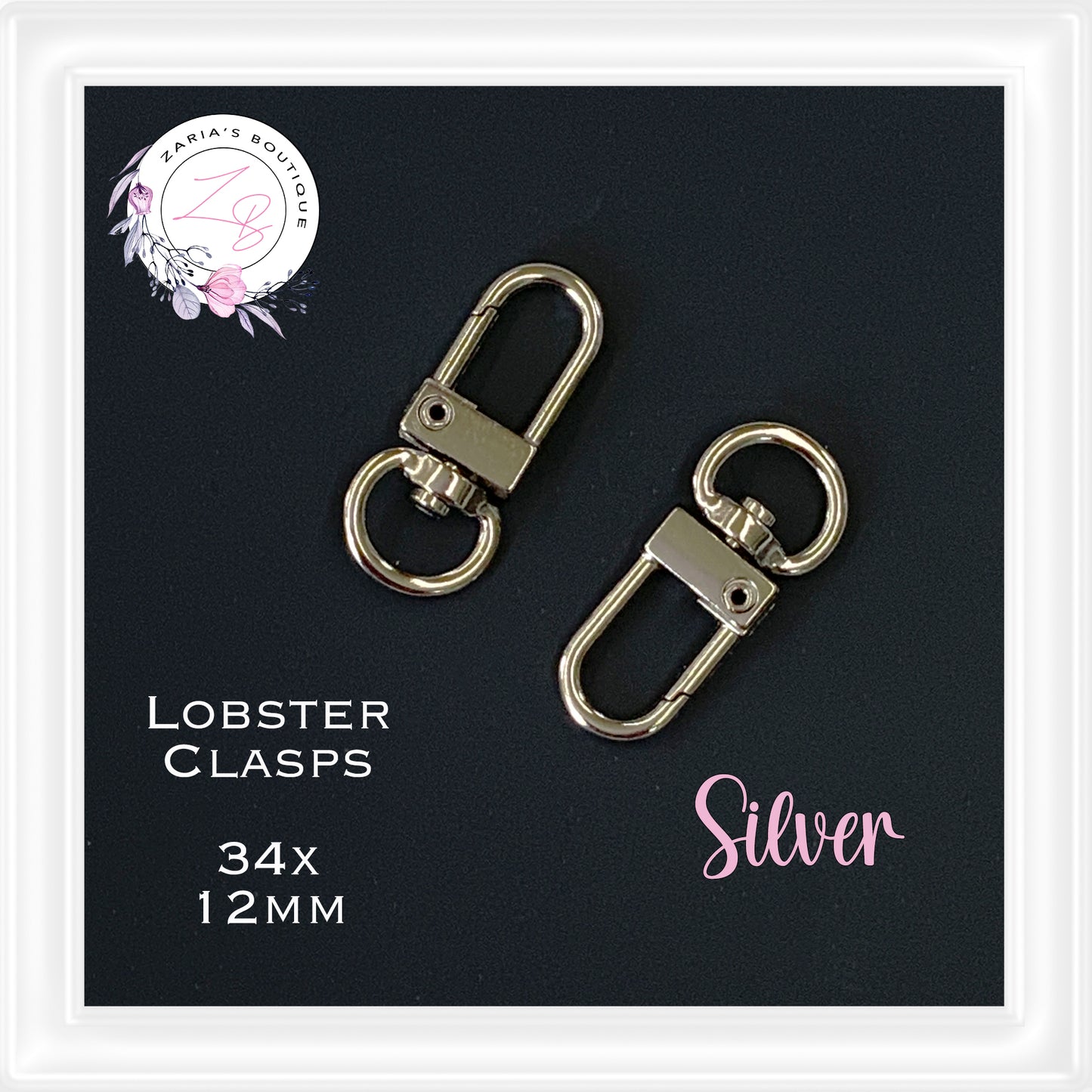 ⋅ Lobster Clasps ⋅ Gold ⋅ Set of 2
