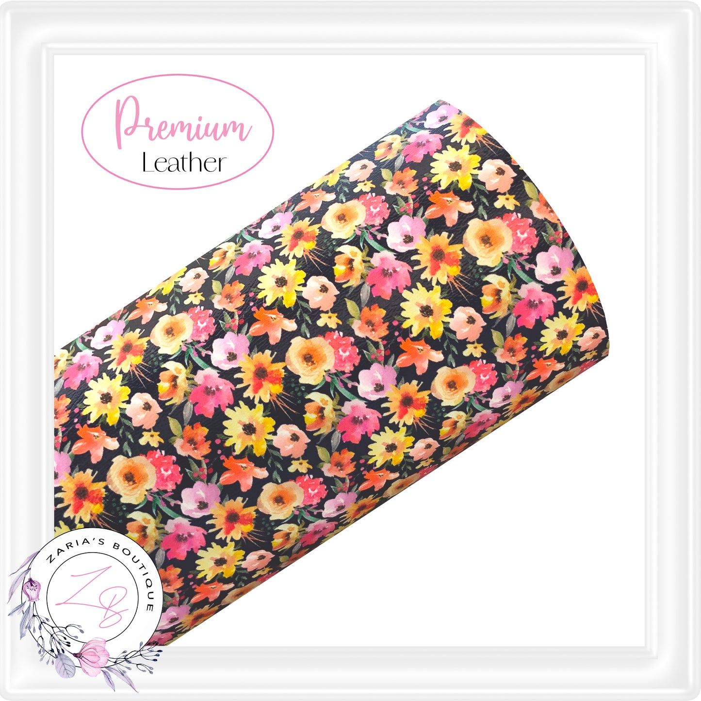 ⋅ Tiana Floral ⋅ Premium Vegan Faux Leather ⋅