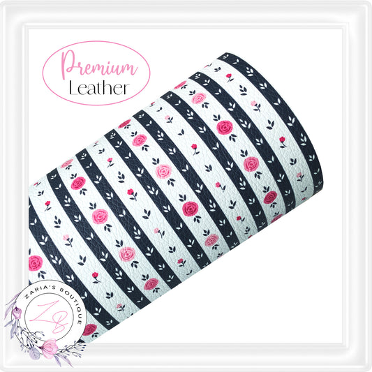 ⋅ Petite Rose Floral ⋅ Premium Custom Printed Vegan Faux Leather