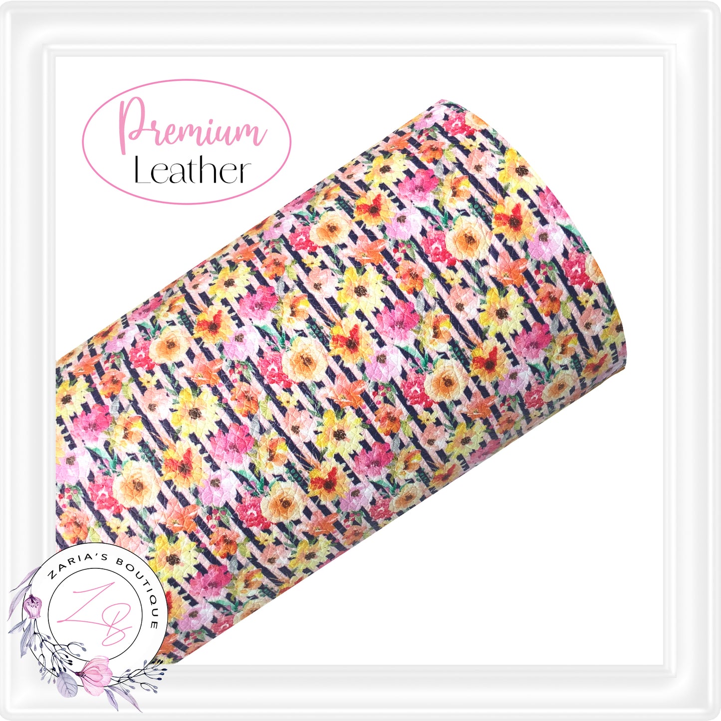 ⋅ Tiana Floral ⋅ Premium Vegan Faux Leather ⋅