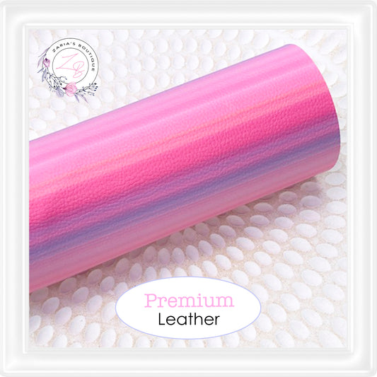 β
 Pink Party Stripes β
Β Premium Vegan Faux Leather β
