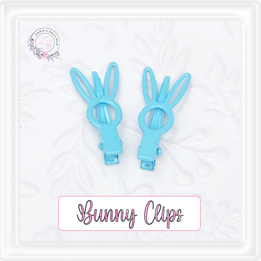 ⋅ Pastel Bunny Clips ⋅ Alligator Easter Rabbit Hair Clips