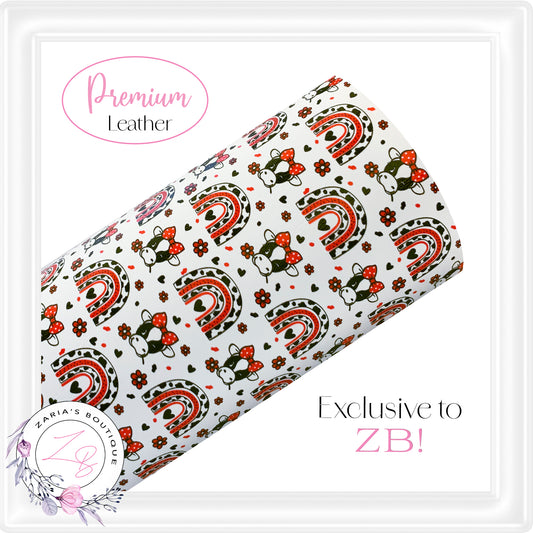 ⋅ Red Gingham ⋅ Premium Vegan Faux Leather ⋅