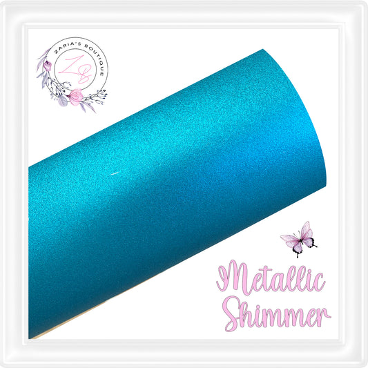 • Metallic Shimmer • Tropical Blue • Sheets or Rolls •