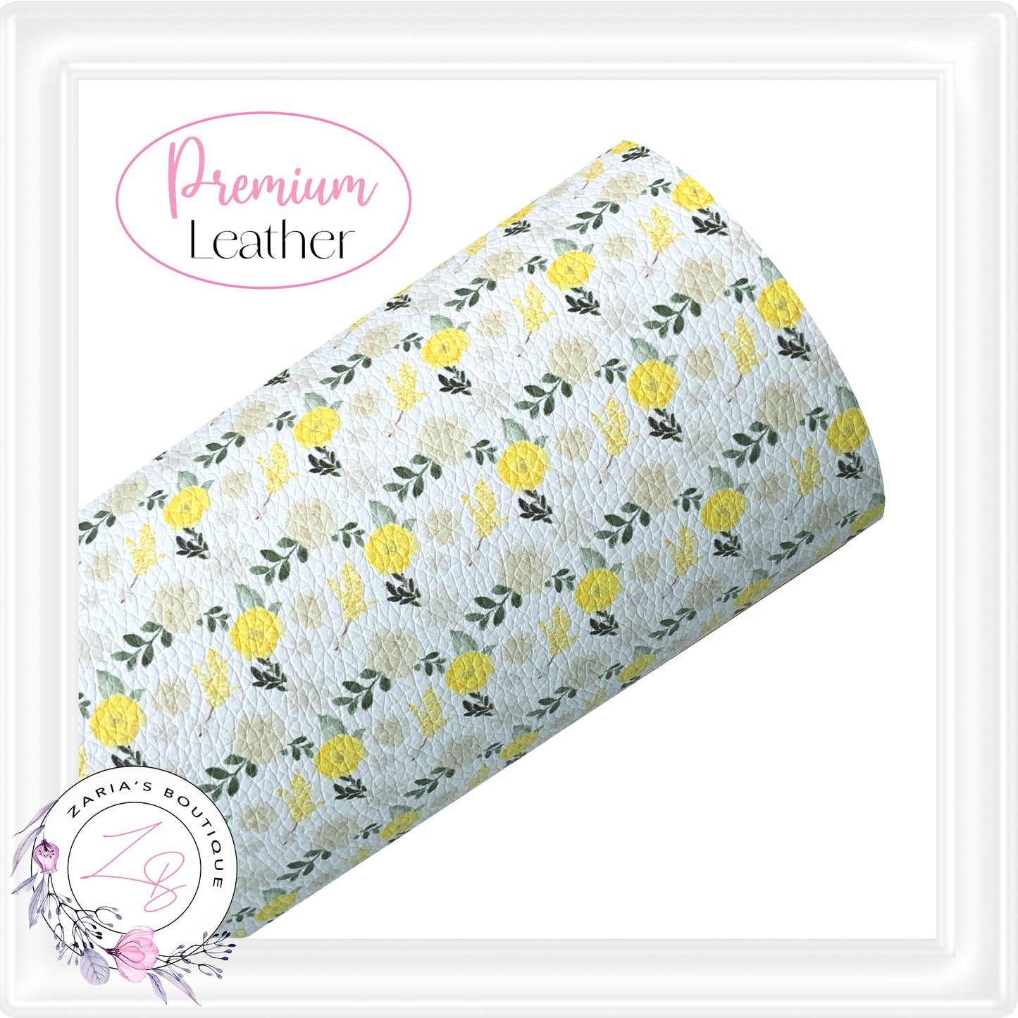 Wattle & Roses • Vegan Faux Leather