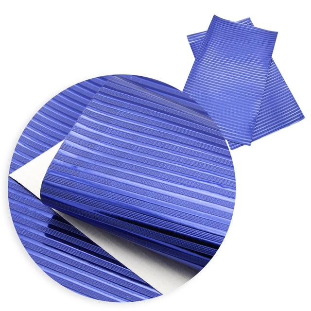 SALE Textured Metallic Stripes ~ Faux Leather ~ 10 Colours
