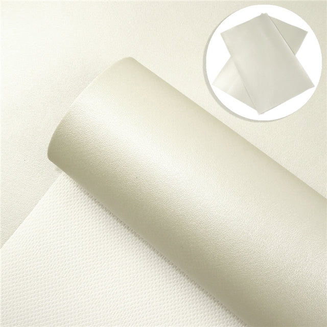 Smooth Fine Grain Faux Leather Collection ~ Includes Pearl Colours ~ 0.56mm - 0.78mm