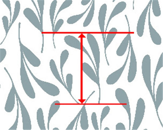 French Blue Leaves ~ Floral Vegan Faux Leather