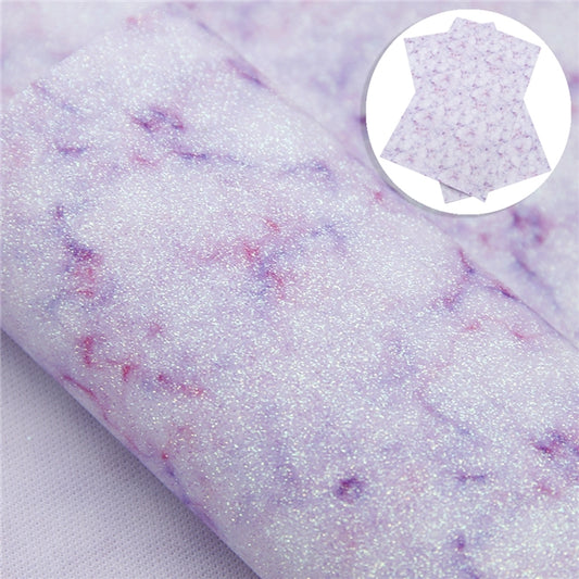 Fine Glitter Marble • Purple