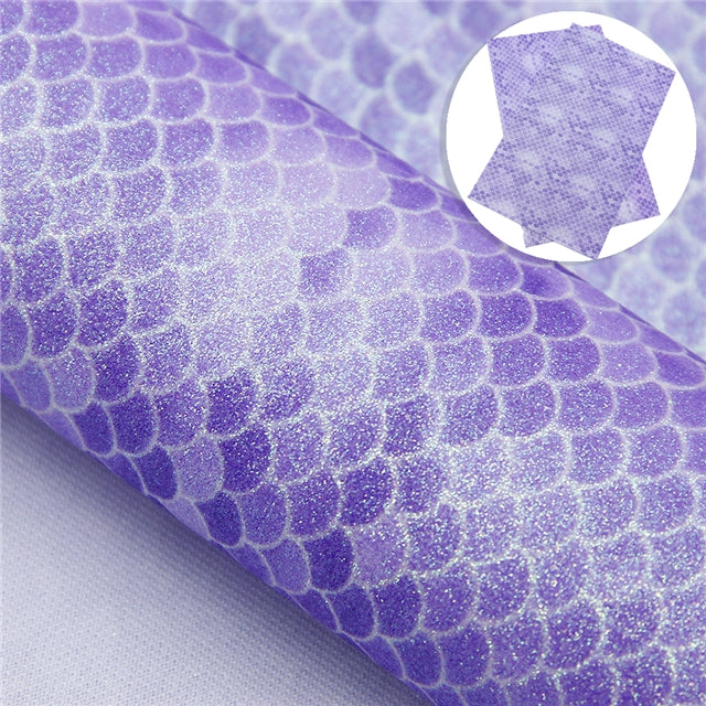 Mermaid Scales ~ Fine Glitter ~ Purple ~ 0.70mm