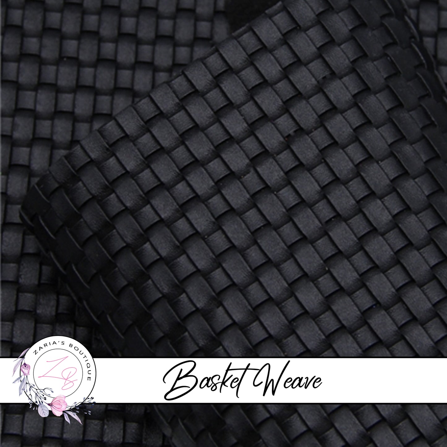 ⋅ Basket Weave ⋅ Textured Faux Leather ⋅ 6 Colours