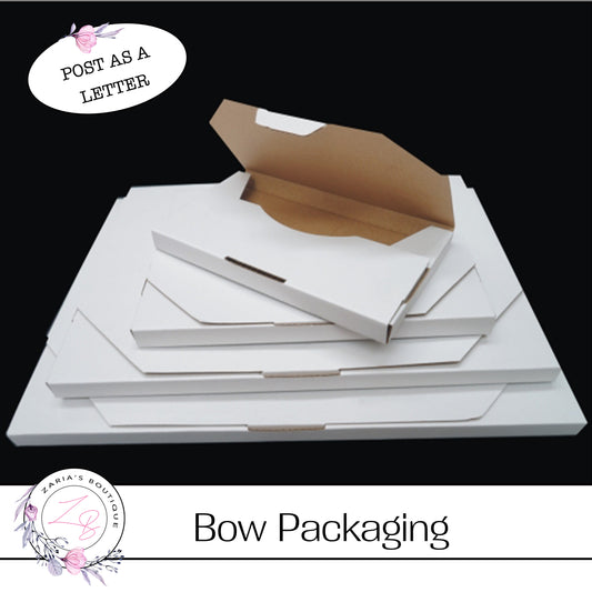 Bow Packaging ~ 180mm x 100mm x 16mm ~ Aus Post friendly