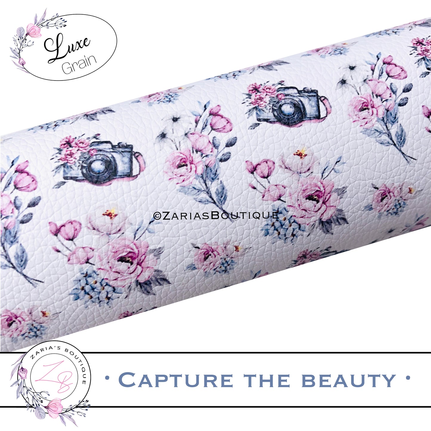 ⋅ Capture The Beauty ⋅ Exclusive Vegan Faux Leather ⋅