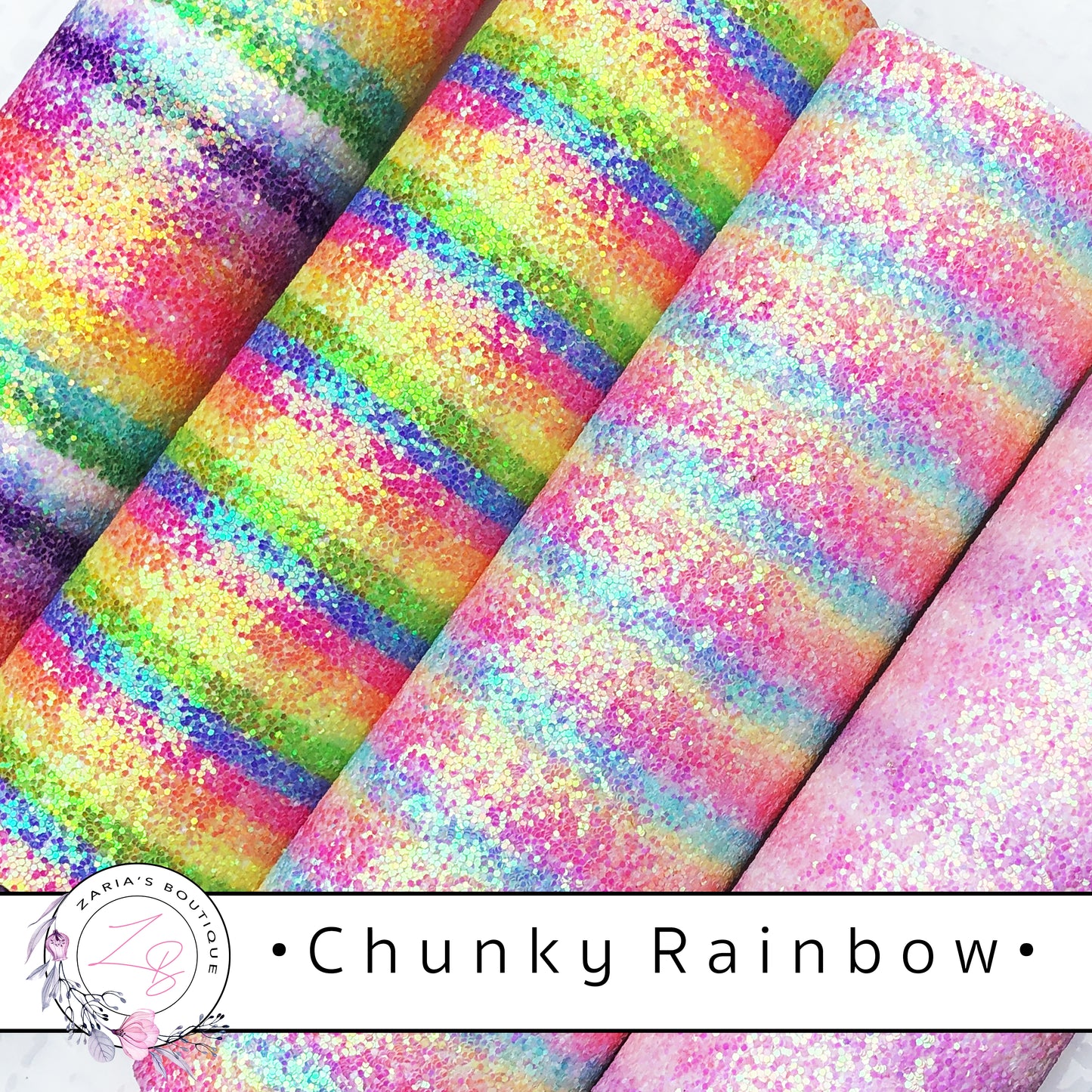 ⋅ Rainbow Baby ⋅ Smooth Vegan Faux Leather ⋅