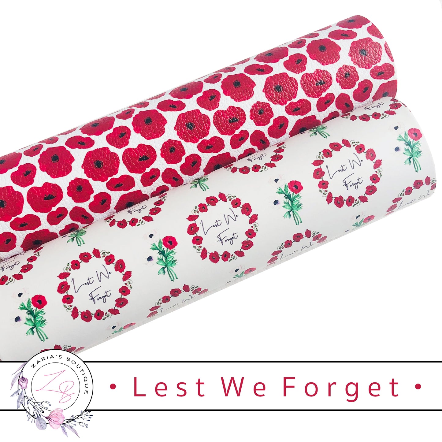 ⋅ Lest We Forget ⋅ Embellishment ⋅ Flatback Resin ⋅ 2 Pieces ⋅