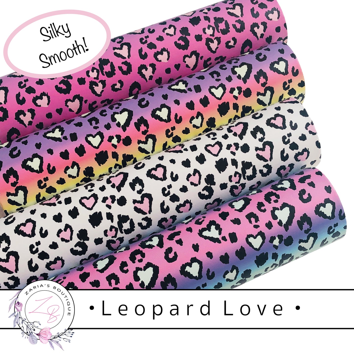 ⋅ Leopard Love ⋅ Exclusive Premium Vegan Faux Leather ⋅