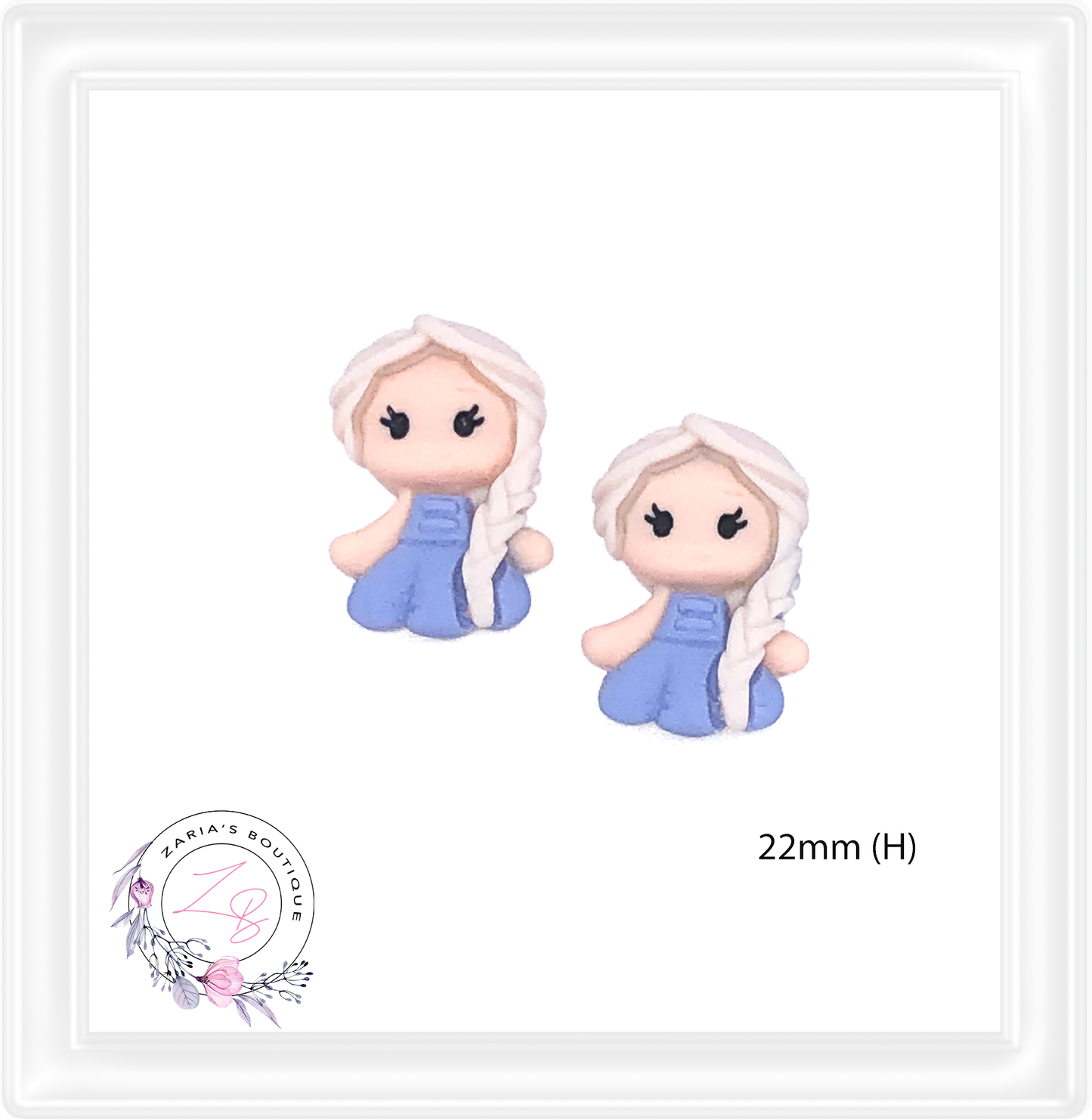 ⋅ Little Maids ⋅ Flatback Resin Bow Embellishments ⋅ 2 pieces