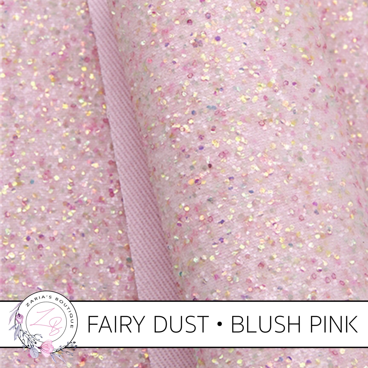 ⋅ Fairy Dust ⋅ Blush Pink ⋅ Chunky Glitter ⋅