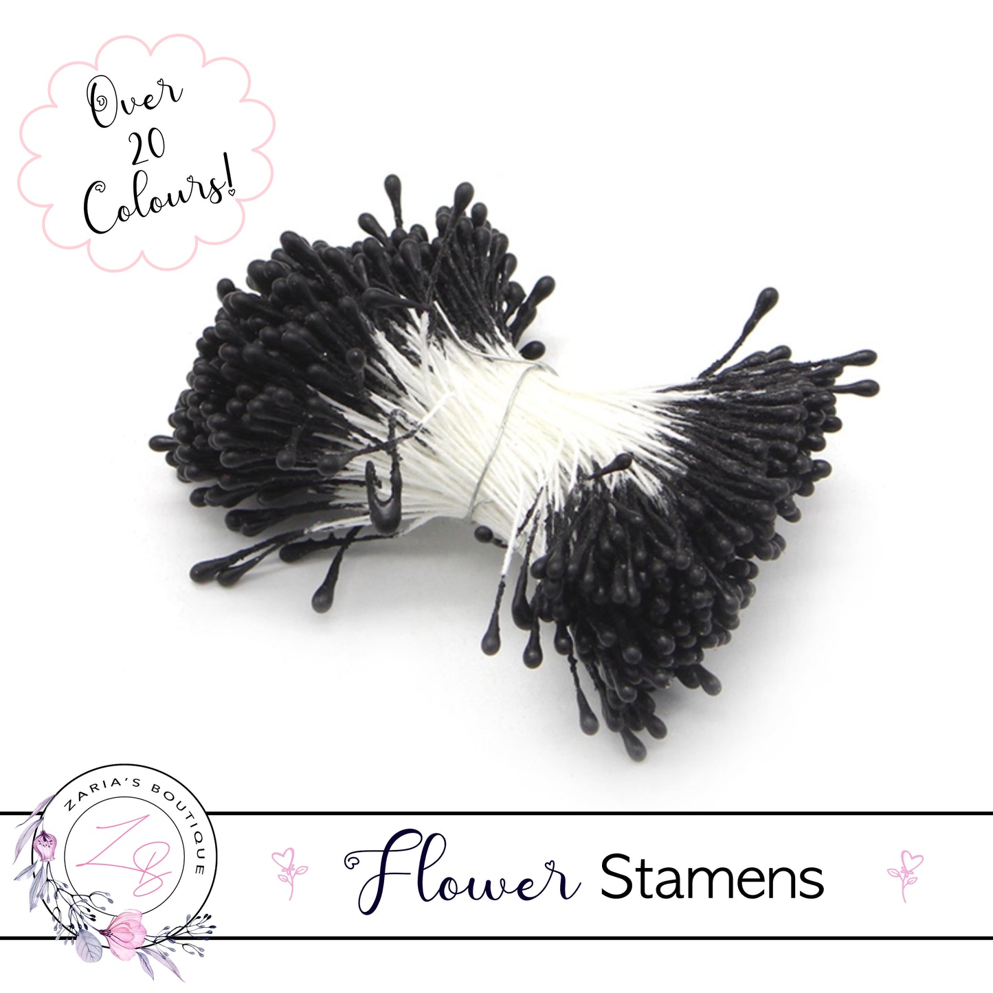 Flower Stamens ⋅ Black ⋅