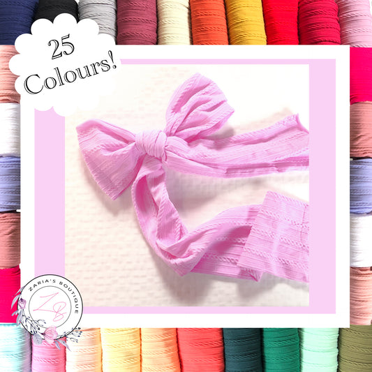 ⋅ DIY Cable Knit Strips ⋅ Autumn Mix