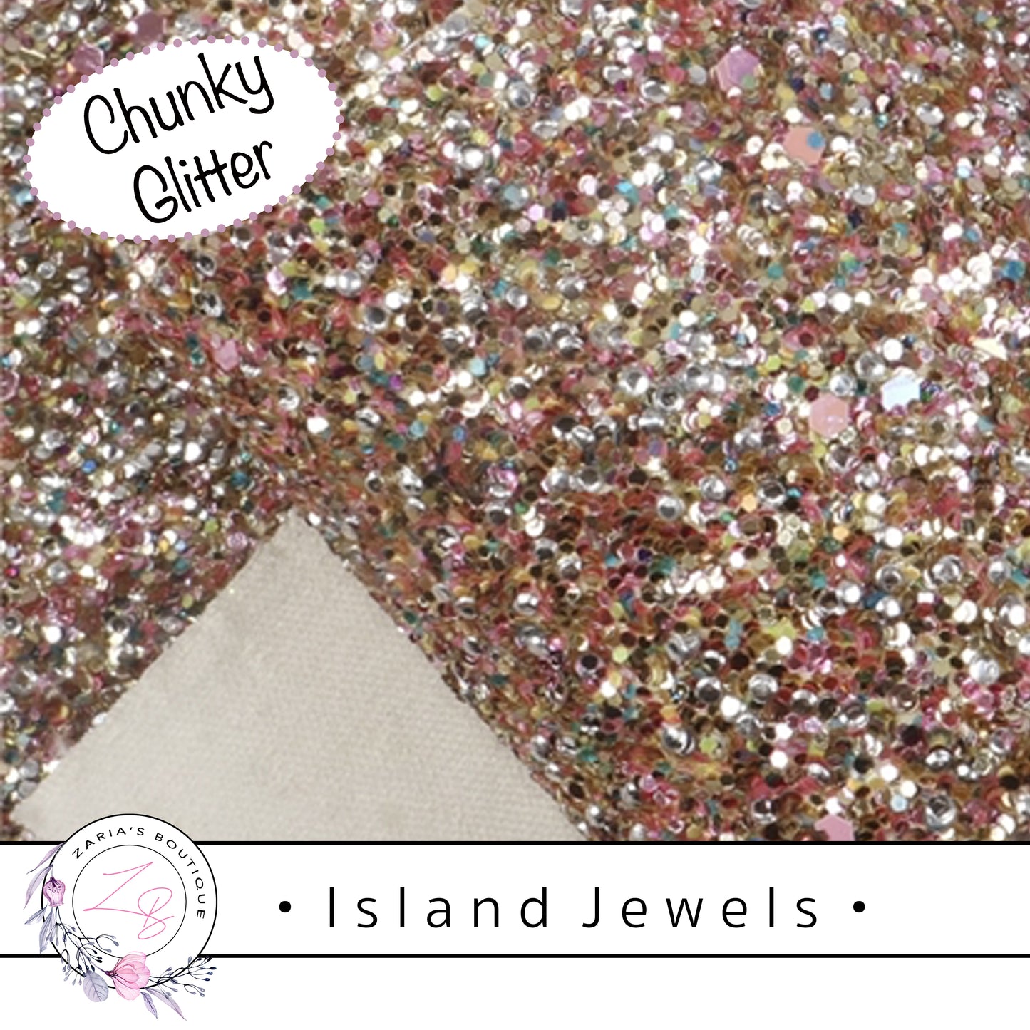 ⋅ Island Jewels ⋅ Chunky Sparkle Glitter ⋅ 1.14mm