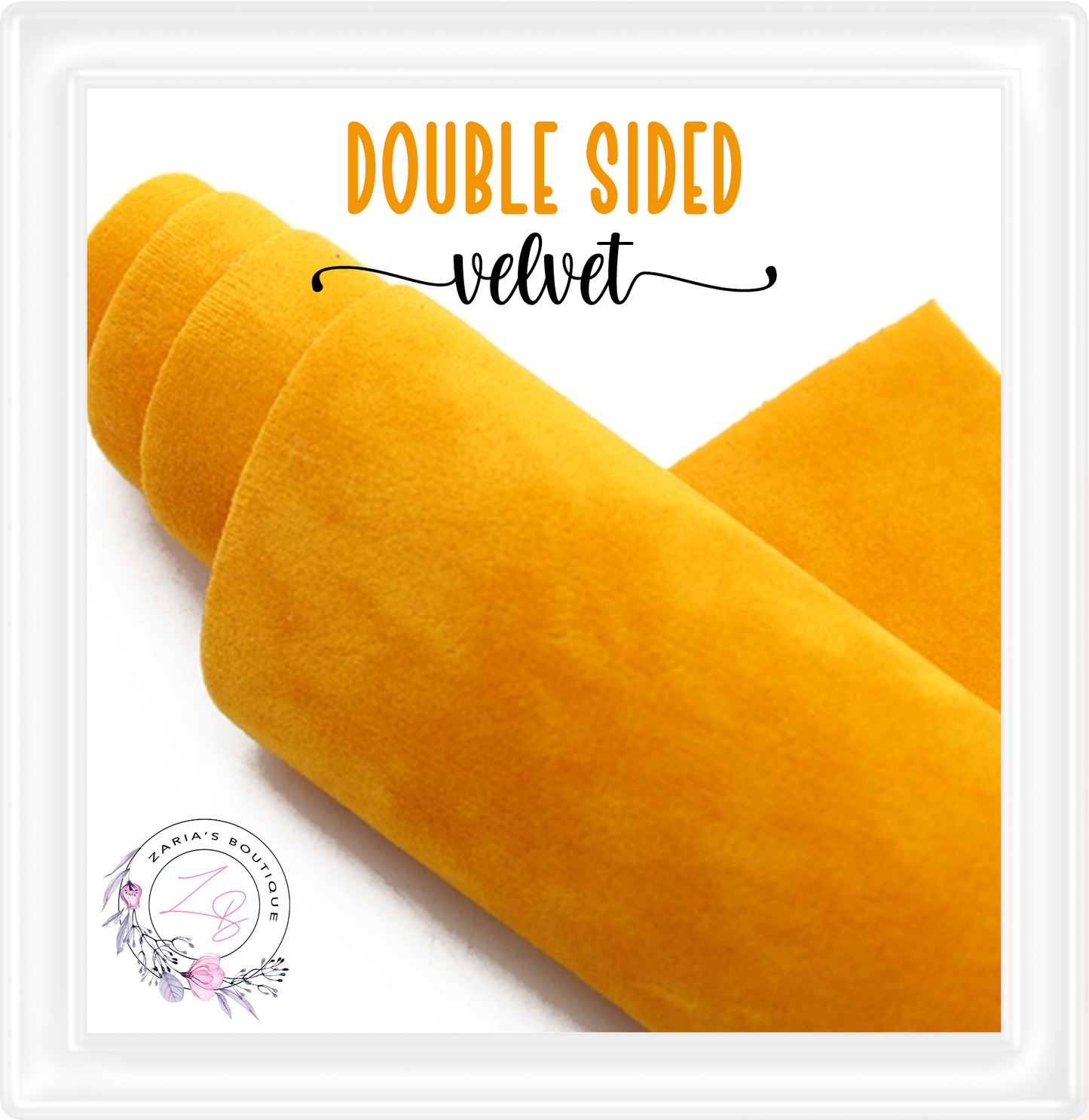 ⋅ Double-Sided Velvet ⋅ SUNFLOWER ⋅ 0.88mm ⋅